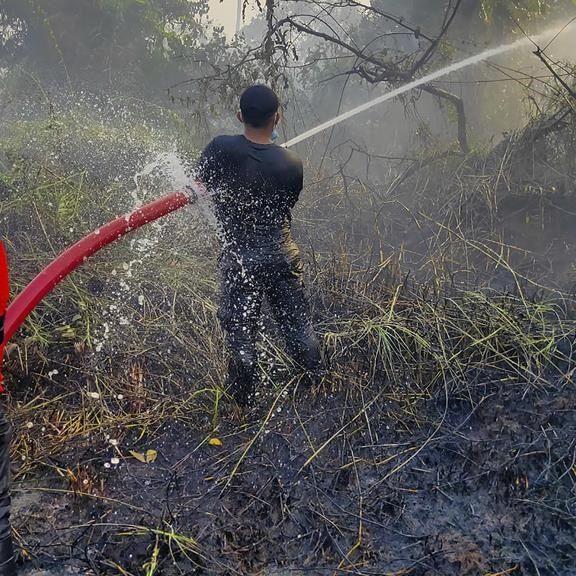 Indonesia denies its fires are causing blankets of haze in neighboring Malaysia
